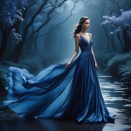 Satin Gown dream symbolism visualization