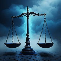 Scale of Justice dream symbolism visualization