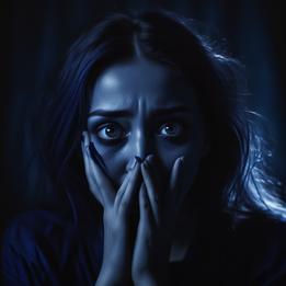 Scared dream symbolism visualization