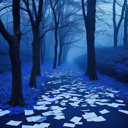 Scattered Papers dream symbolism visualization