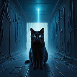 Schrödinger's Cat dream symbolism visualization