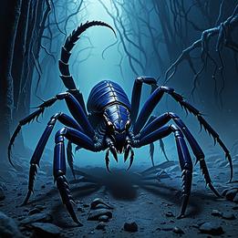 Scorpion dream symbolism visualization