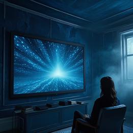 Screen Flicker dream symbolism visualization