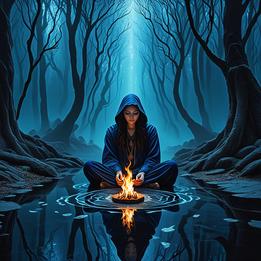 Scrying dream symbolism visualization