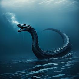 Sea Serpent dream symbolism visualization