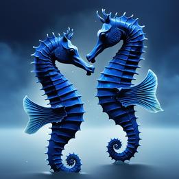 Seahorse dream symbolism visualization