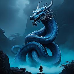 Secretive Naga dream symbolism visualization