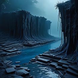 Sediment dream symbolism visualization