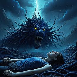 Seizure dream symbolism visualization