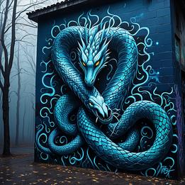 Serpent-Headed Graffiti