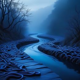 Serpent-like River