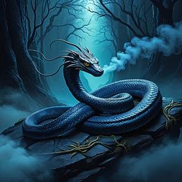 Serpent dream symbolism visualization