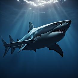 Shark dream symbolism visualization