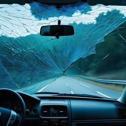 Shattered Windshield dream symbolism visualization