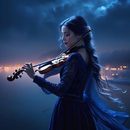 Shimmering Violin dream symbolism visualization