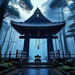 Shinto Shrine dream symbolism visualization
