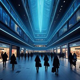 Shopping Mall dream symbolism visualization