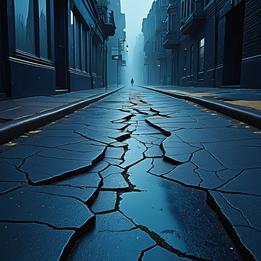 Sidewalk Cracks dream symbolism visualization