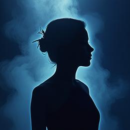Silhouette dream symbolism visualization