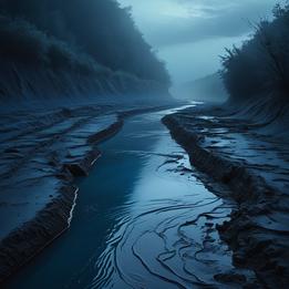 Silted River dream symbolism visualization