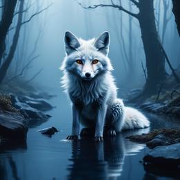 Silvery Fox dream symbolism visualization