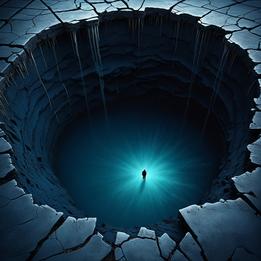 Sinkhole dream symbolism visualization