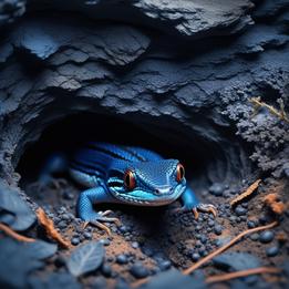 Skink Burrowing dream symbolism visualization