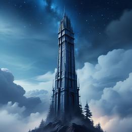 Sky High Tower dream symbolism visualization