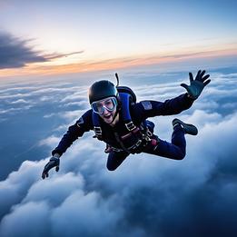 Skydiving Experience dream symbolism visualization