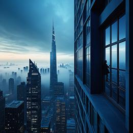 Skyscraper Window dream symbolism visualization