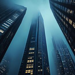 Skyscraper dream symbolism visualization