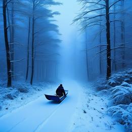 Sledge dream symbolism visualization