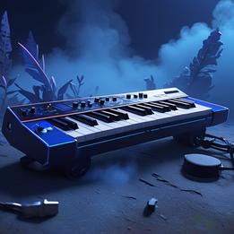 Sleek Keytar dream symbolism visualization