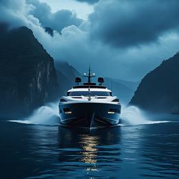 Sleek Yacht