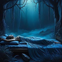 Sleeping dream symbolism visualization