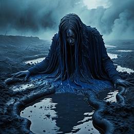 Sludge dream symbolism visualization