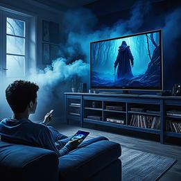 Smart TV dream symbolism visualization