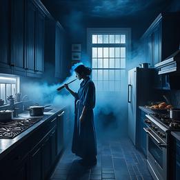 Smoky dream symbolism visualization