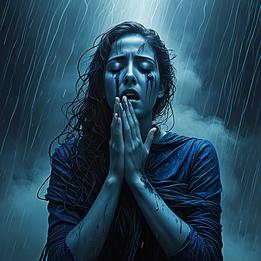 Smothering dream symbolism visualization