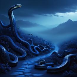 Snake Slither dream symbolism visualization