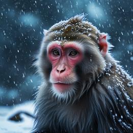 Snow Monkey dream symbolism visualization