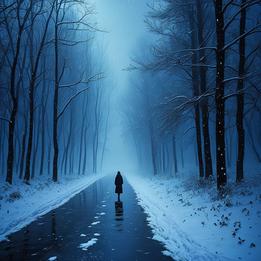 Snowfall dream symbolism visualization