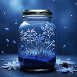 Snowflakes in the Wind