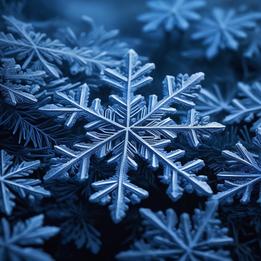 Snowflakes dream symbolism visualization