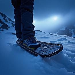 Snowshoe dream symbolism visualization