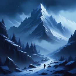 Snowy Mountain dream symbolism visualization