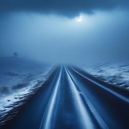 Snowy Road dream symbolism visualization