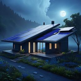 Solar-Powered Home