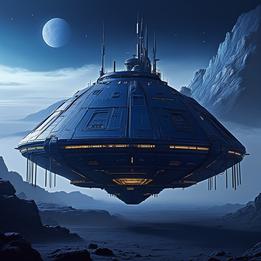 Spaceship dream symbolism visualization