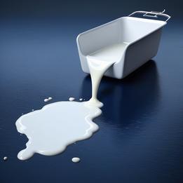 Spilled Milk dream symbolism visualization